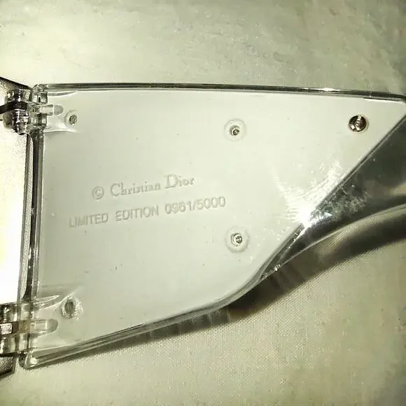 DIOR Luxury Mirror Sunglasses Limited Edition Swarovski Crystals Case Cloth Bag - Picture 9 of 9